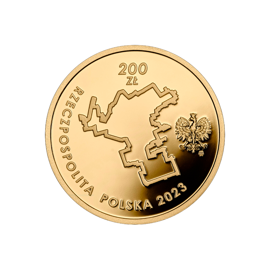 copy of 65th Anniversary of the Warsaw Ghetto Uprising 200 PLN 2008 - 24h Shipping!