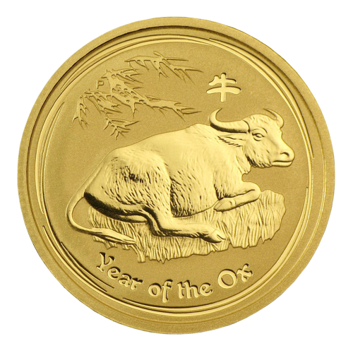 copy of 1/4 Australian Lunar Year of the Ox 2021 Gold Coin - Shipping 24h!