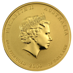 zlota-moneta-rok-wolu-2009-1-4-uncji-rewers 2