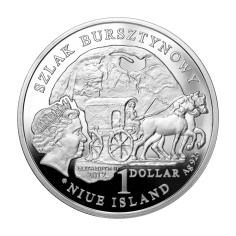 copy of Silver coin Szombathely amber trail - 24 hours shipping! 2