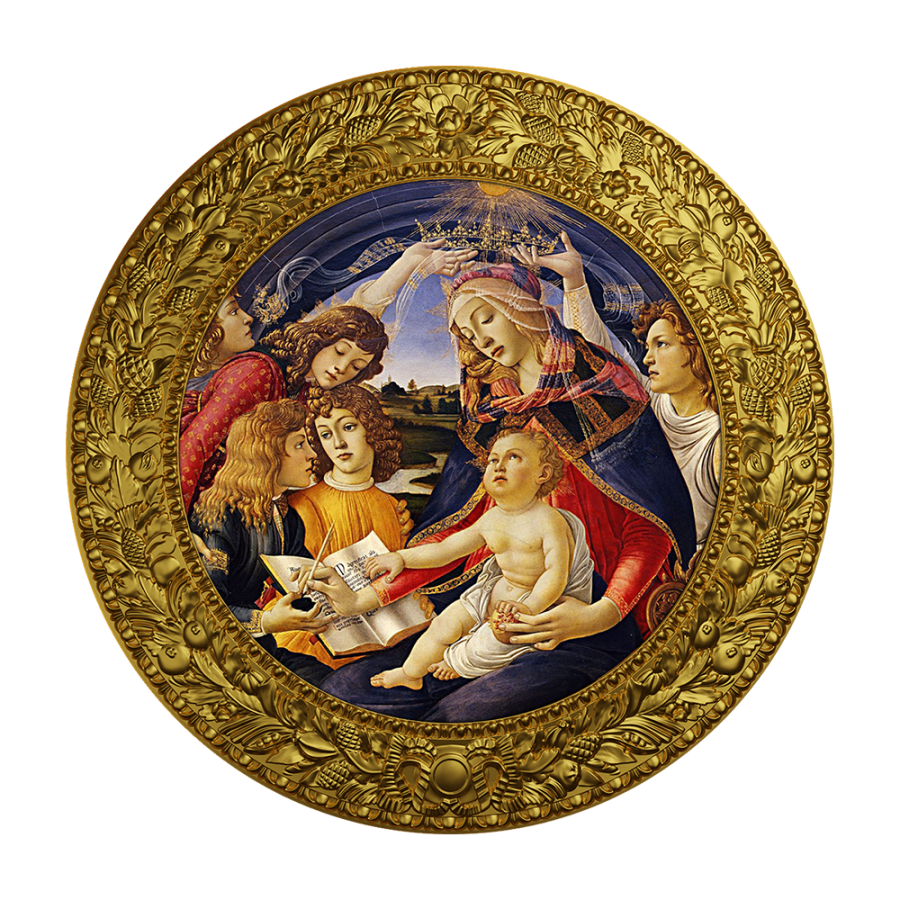 srebrna-moneta-sandro-botticelli-ave-maria-500-frankow-cfa-rewers