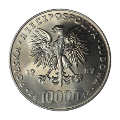 srebrna-moneta-10-000-zlotych-jan-pawel-ii-1987-rewers 2