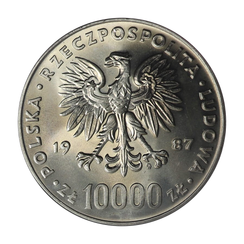 srebrna-moneta-10-000-zlotych-jan-pawel-ii-1987-awers