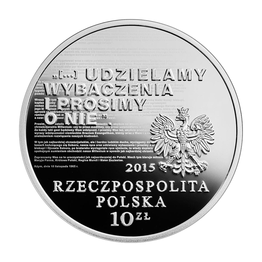 copy of Silver Coin Smolensk – The Memory of the Victims of 10.04.2010 - 24h Shipping!
