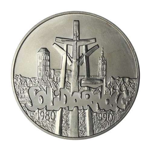 srebrna-moneta-100-000-zlotych-solidarnosc-1990-rewers
