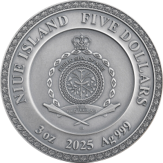 copy of Orans The Pray for Peace 5 Oz Silver Coin - 24h Shipping! 2