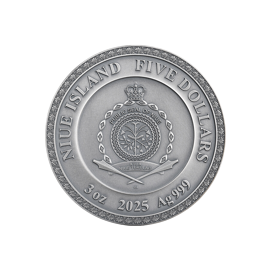 copy of Orans The Pray for Peace 5 Oz Silver Coin - 24h Shipping!