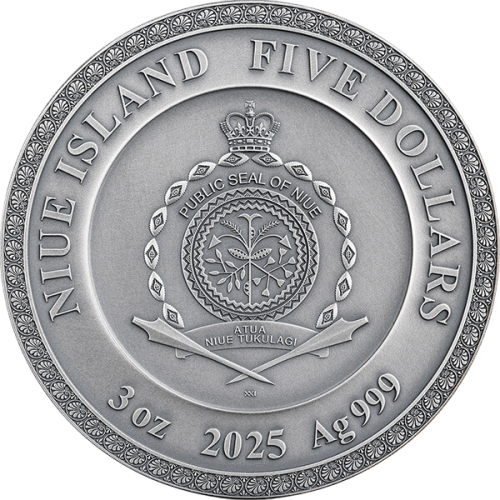 copy of Orans The Pray for Peace 5 Oz Silver Coin - 24h Shipping!