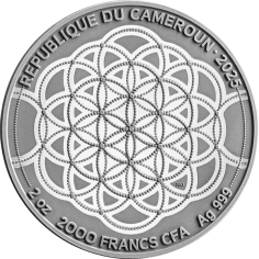 copy of 2025 Republic of Cameroon 2 oz Silver Greek Mythology Heracles - 24h Shipping! 2