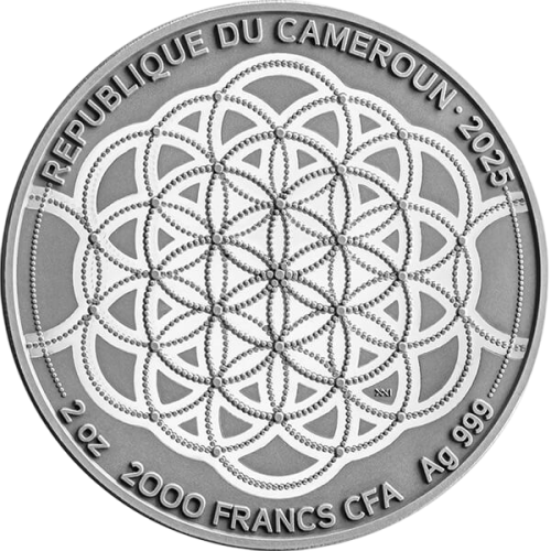 copy of 2025 Republic of Cameroon 2 oz Silver Greek Mythology Heracles - 24h Shipping!