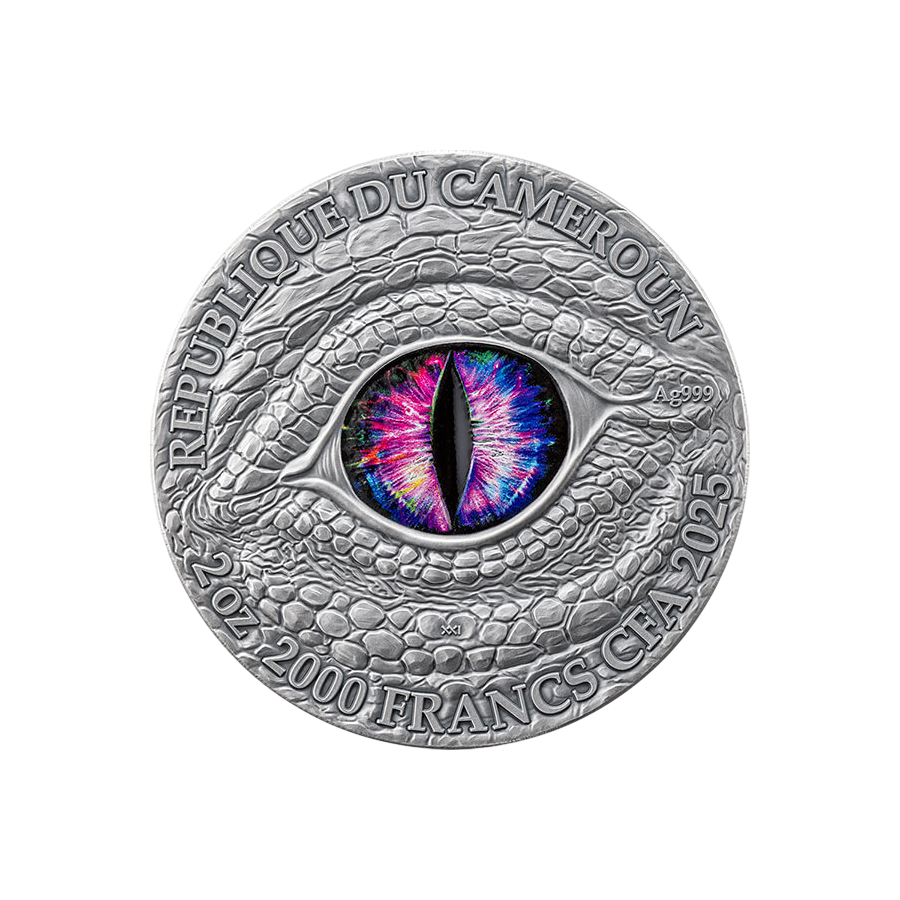 copy of 2025 Republic of Cameroon 2 oz Silver Greek Mythology Heracles - 24h Shipping!