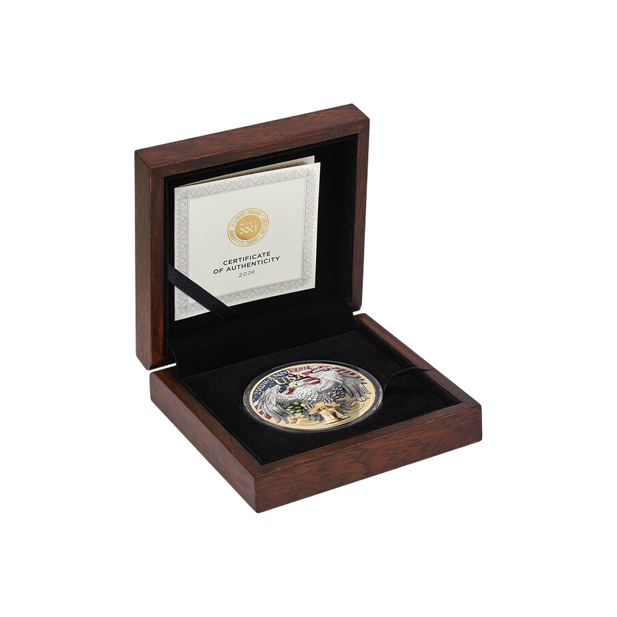 copy of Orans The Pray for Peace 5 Oz Silver Coin - 24h Shipping!