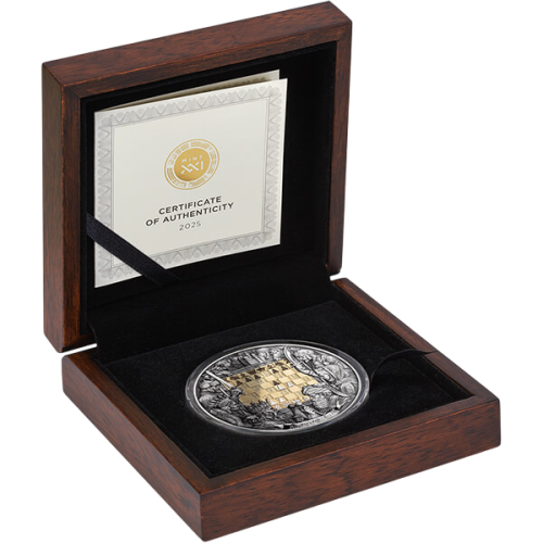 copy of Orans The Pray for Peace 5 Oz Silver Coin - 24h Shipping!