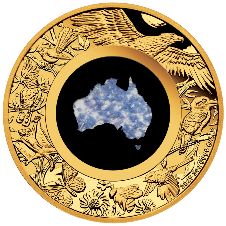copy of 2 oz 2024 Great Southern Land: Mother of Pearl Proof Gold Coin  - 24h Shipping!