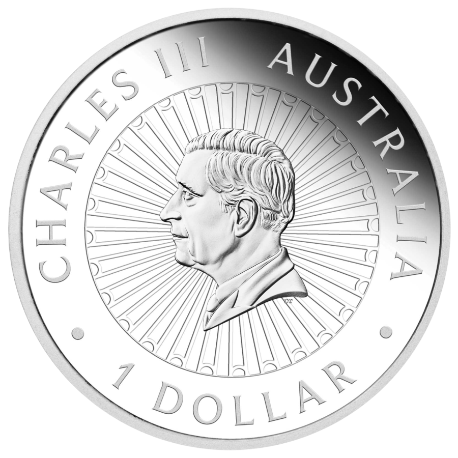 copy of 2024-P AUS 1 oz Silver Chrysoprase Great Southern Land - 24h Shipping!