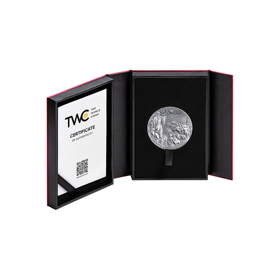 copy of 2023 2oz Cameroon Bible Stories Garden of Eden Silver Coin - 24h Shipping!