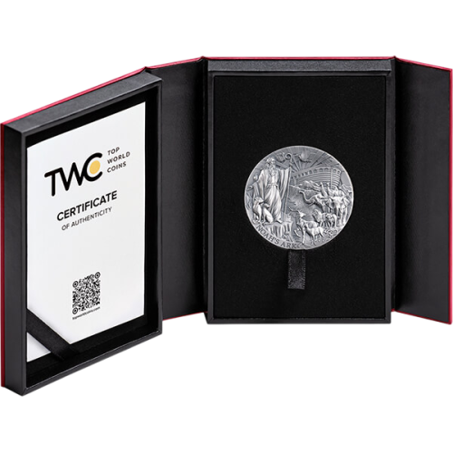 copy of 2023 2oz Cameroon Bible Stories Garden of Eden Silver Coin - 24h Shipping!