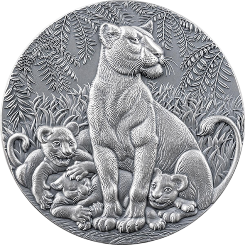 copy of 2025 Cameroon 1 kilo Silver Circle of Life: The Grand Hunting - 24h Shipping!