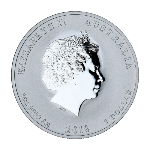 1 oz Australian Lunar Year of the Dog 2018 - Shipping 24h!