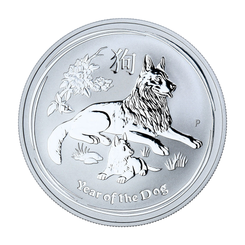 1 oz Australian Lunar Year of the Dog 2018 - Shipping 24h!
