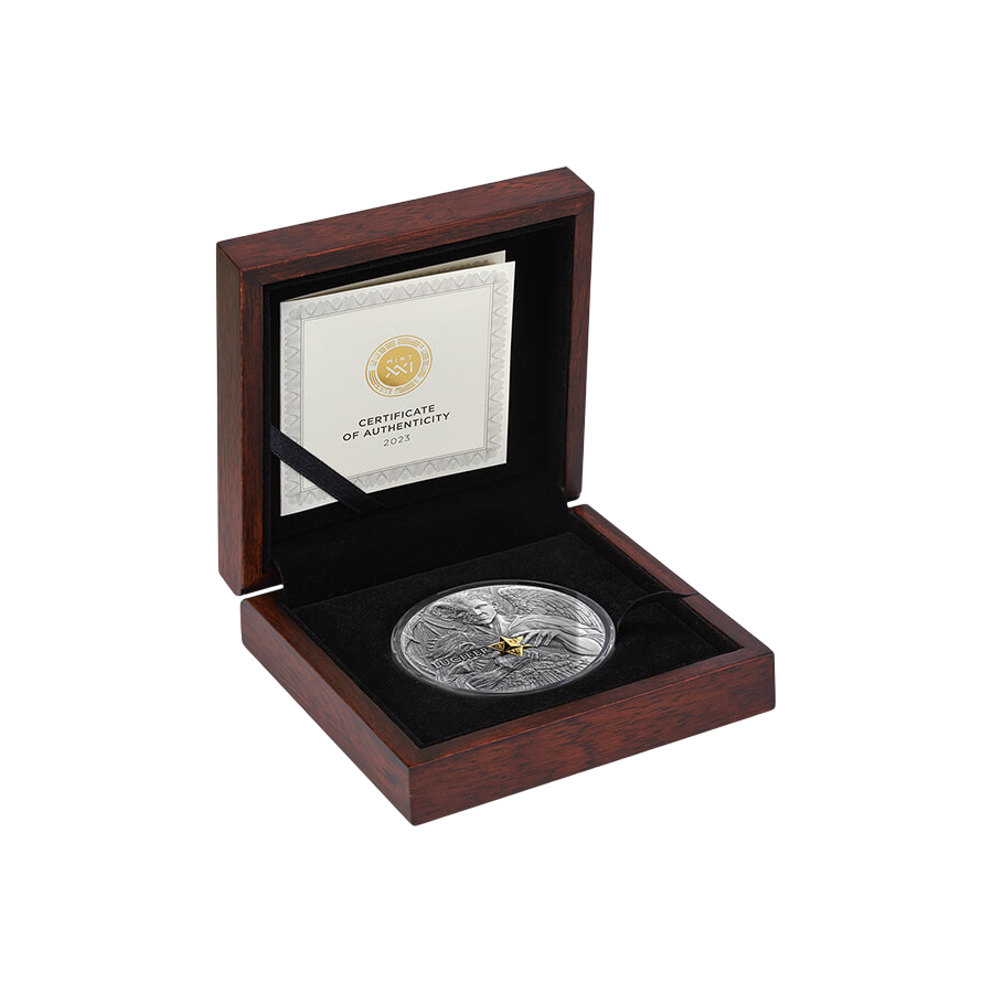 copy of ANNUNCIATION Bible Stories 2 Oz Silver Coin 2000 Francs Cameroon 2025 - 24h Shipping!