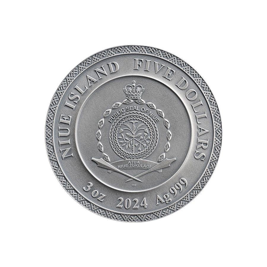 copy of Orans The Pray for Peace 5 Oz Silver Coin - 24h Shipping!