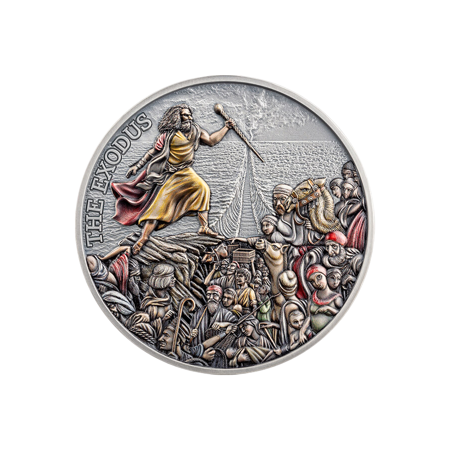 copy of 2023 2oz Cameroon Bible Stories Garden of Eden Silver Coin - 24h Shipping!