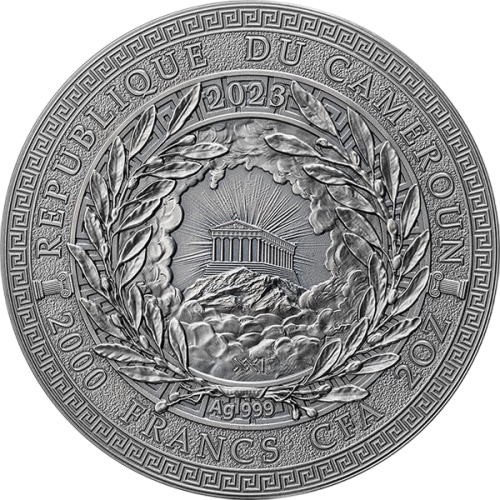 copy of 2025 Republic of Cameroon 2 oz Silver Greek Mythology Themis - 24h Shipping!