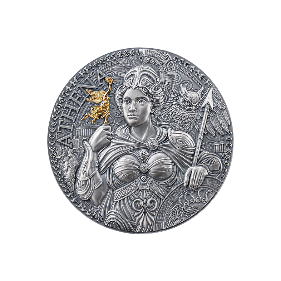 copy of 2025 Republic of Cameroon 2 oz Silver Greek Mythology Themis - 24h Shipping!