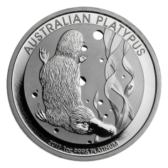 copy of 1 oz Australian Kangaroo Platinum Coin VAT 23% - 24h Shipping!