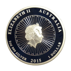 copy of 2025 1 oz Proof Colorized Australian Silver Kangaroo Coin (High Relief) - 24h Shipping! 2