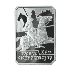srebrna-moneta-historia-jazdy-polskiej-rycerz-ciezkozbrojny-xv-w-1
