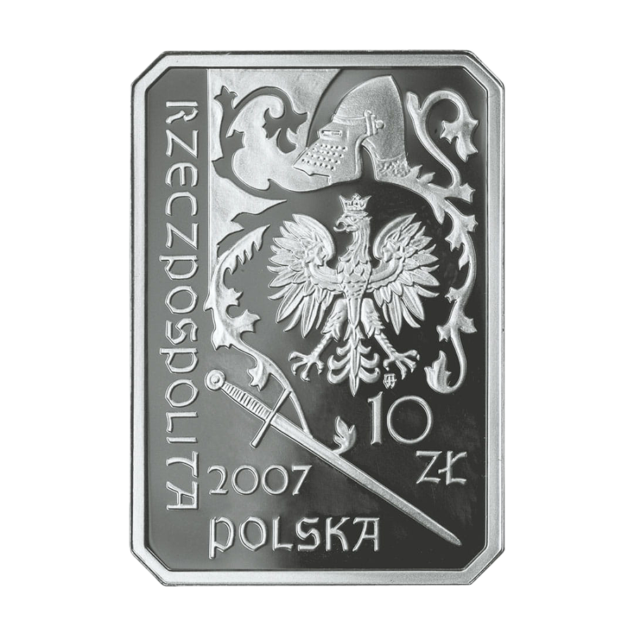 copy of 10 Zloty Silver Proof Coin – “Chevau-Légers of the Imperial Guard of Napoleon I” - 24h Shipping!