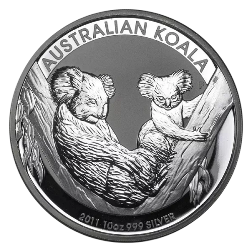 copy of 10 oz Australian Kookaburra Silver Coin - 24h Shipping!