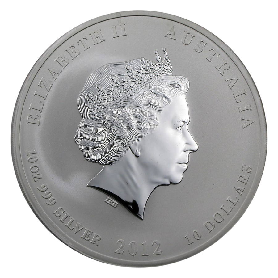 copy of 10 oz Australian Lunar Silver Coin - Shipping 24h!