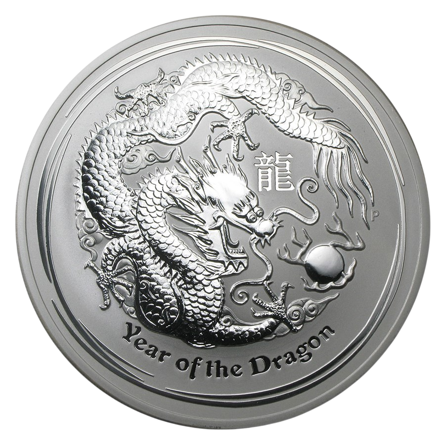 copy of 10 oz Australian Lunar Silver Coin - Shipping 24h!