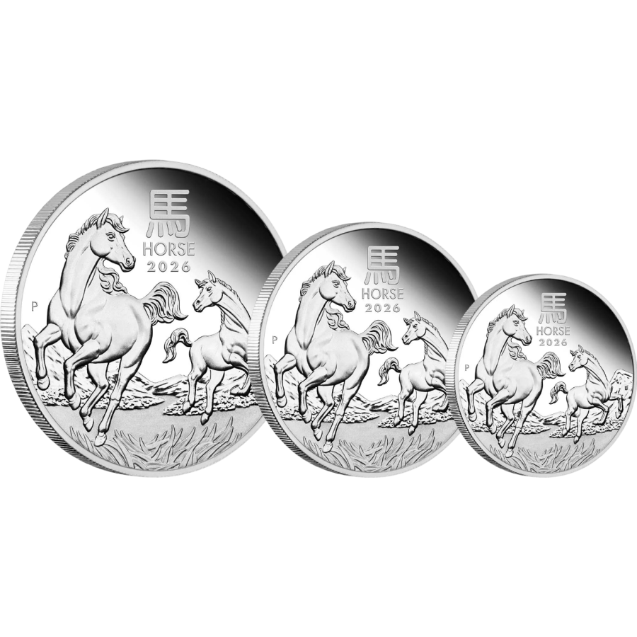 copy of 2025 1 oz Australian Silver Lunar Snake Trio Coin Set - 24h Shipping!