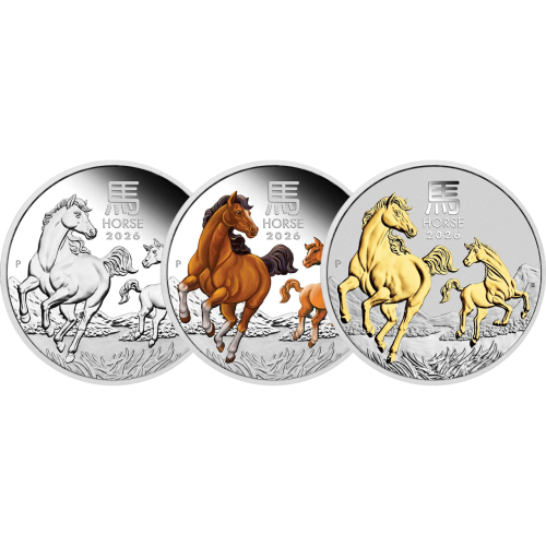 copy of 2025 1 oz Australian Silver Lunar Snake Trio Coin Set - 24h Shipping!