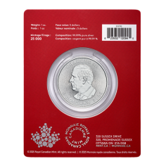 copy of 1 oz Canadian Treasured Silver Maple Leaf Coin BU - Congratulations - 24h Shipping! 2