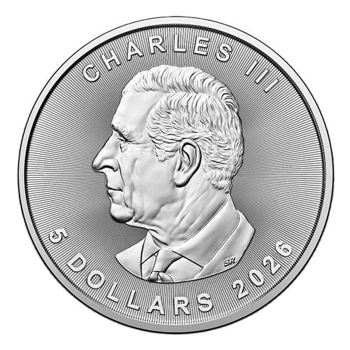 copy of 1 oz Canadian Treasured Silver Maple Leaf Coin BU - Congratulations - 24h Shipping!