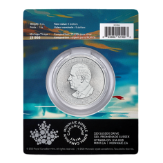 copy of 1 oz Canadian Treasured Silver Maple Leaf Coin BU - Congratulations - 24h Shipping! 2