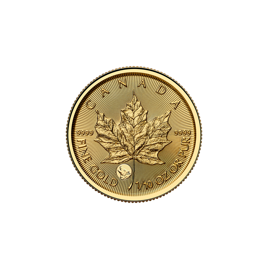 zlota-moneta-cenny-lisc-klonowy-wilk-2026-1-10-uncji-3