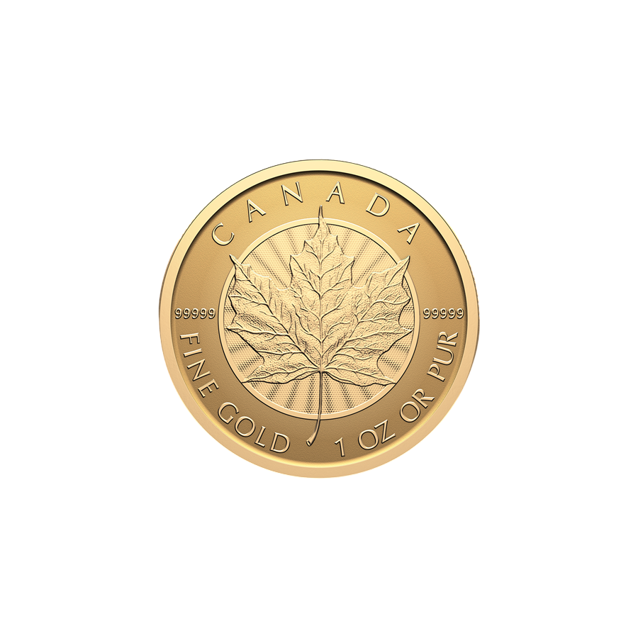 copy of 1 oz 2025 Purest Maple Leaf 99999 Fine Reverse Proof Gold Coin  - 24h Shipping!