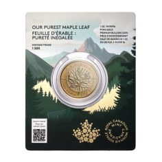 copy of 1 oz 2025 Purest Maple Leaf 99999 Fine Reverse Proof Gold Coin  - 24h Shipping! 2