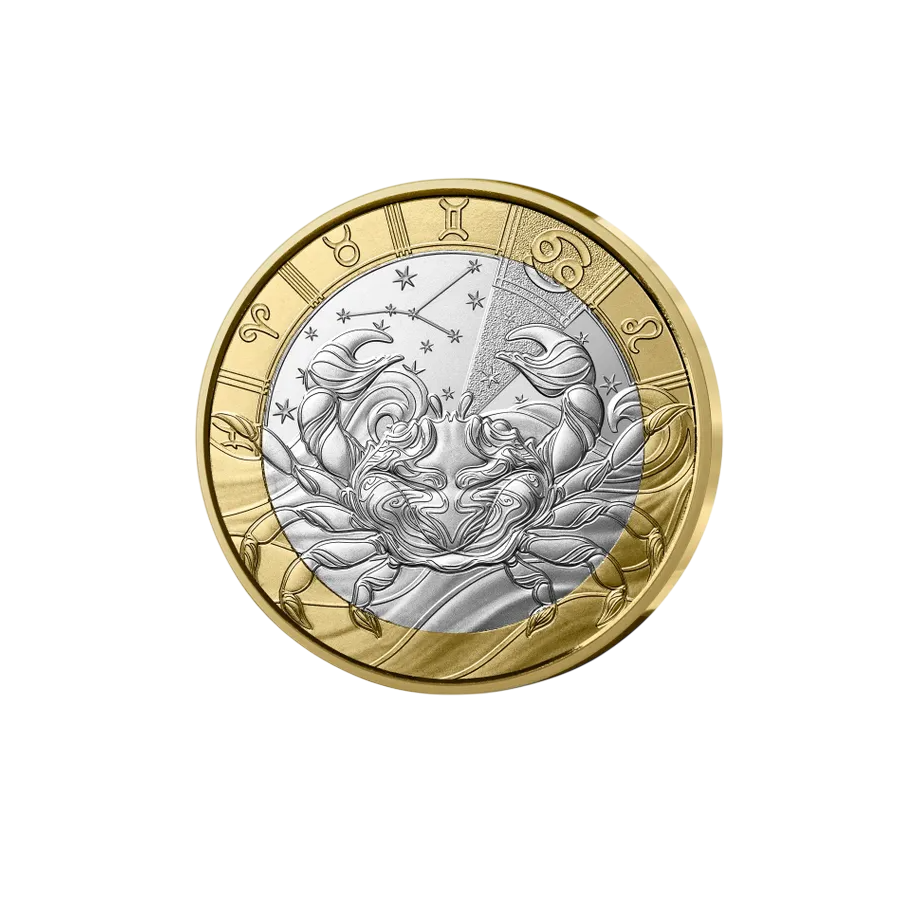 copy of 2012 25c Birds of Canada: Evening Grosbeak - Coloured Coin - 24h Shipping!