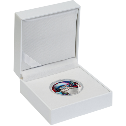 Silver Mechelangelo di Pietro coin, Madonna with the Child, Saint Catherine and Donor - Merry Christmas - SHIPPING 24 H!