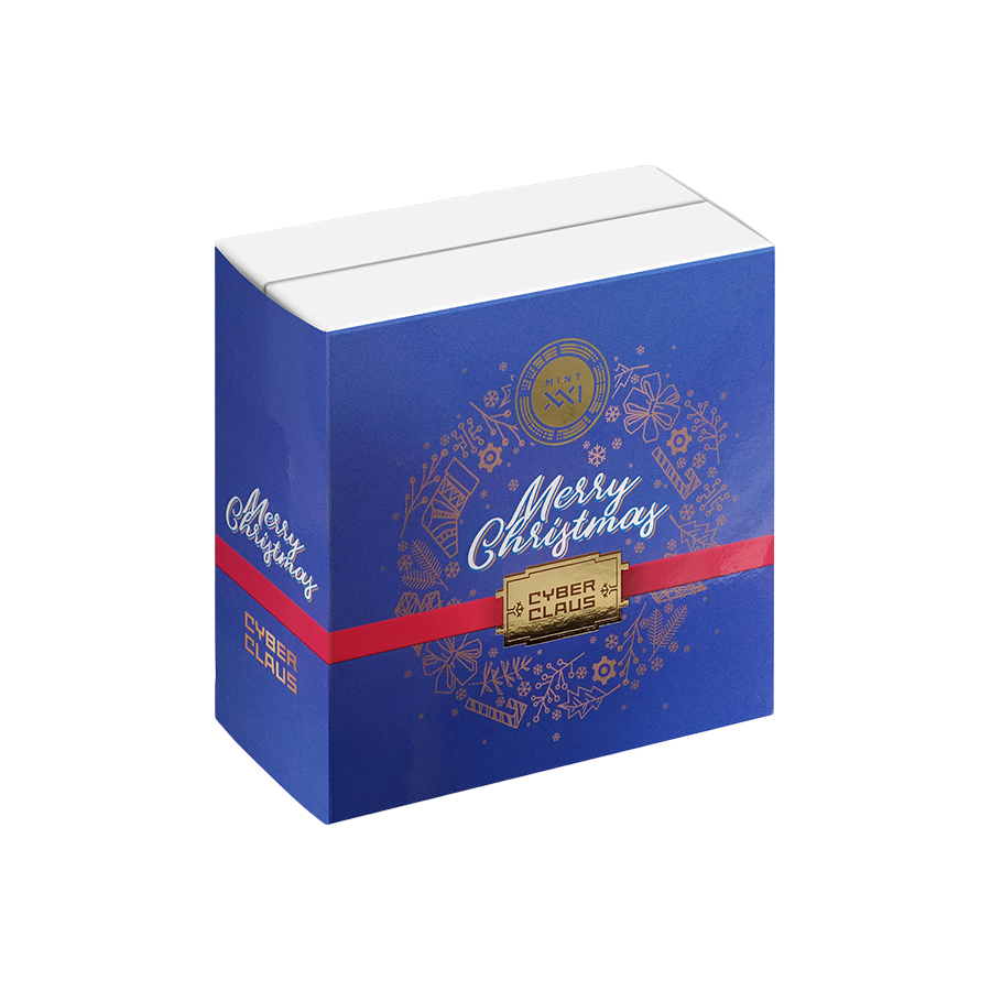 Silver Mechelangelo di Pietro coin, Madonna with the Child, Saint Catherine and Donor - Merry Christmas - SHIPPING 24 H!