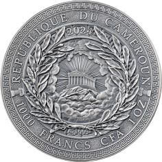 copy of 2025 Republic of Cameroon 2 oz Silver Greek Mythology Themis - 24h Shipping! 2
