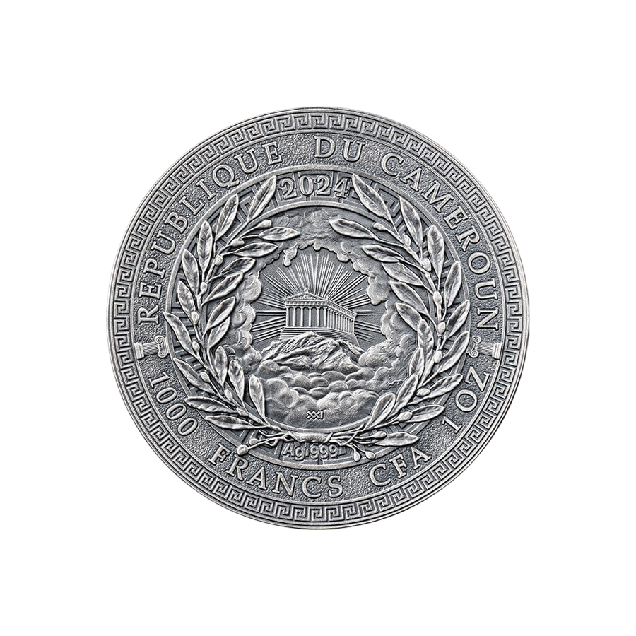 copy of 2025 Republic of Cameroon 2 oz Silver Greek Mythology Themis - 24h Shipping!