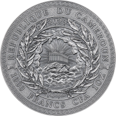 copy of 2025 Republic of Cameroon 2 oz Silver Greek Mythology Themis - 24h Shipping! 2